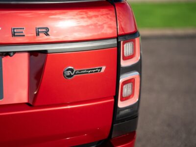 2018 Land Rover Range Rover 5.0 V8 SV Autobiography Dynamic
