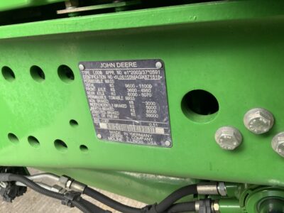 2017 JOHN DEERE TRACTOR 6155M