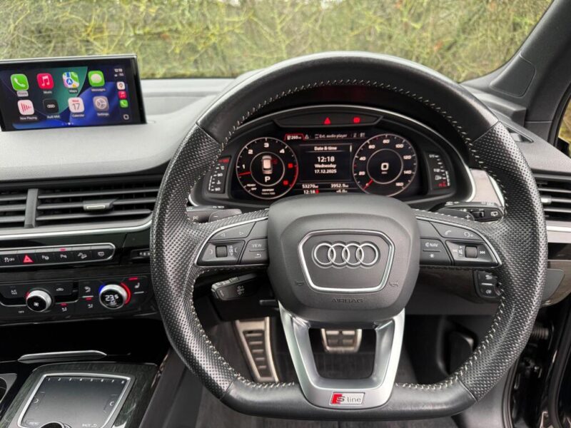 2019 AUDI Q7 3.0 50TDI S-Line Black Edition Quattro