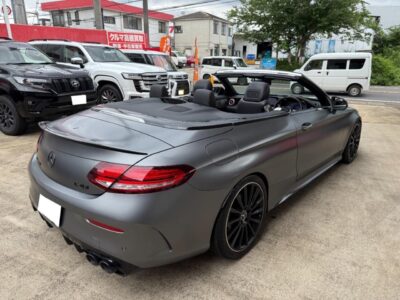 2019 Mercedes AMG C43 4Matic Cabriolet MANUFAKTUR Selenite Gray Magno