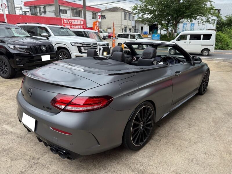 2019 Mercedes AMG C43 4Matic Cabriolet MANUFAKTUR Selenite Gray Magno