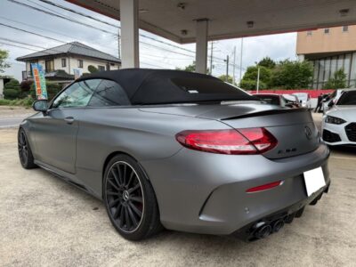 2019 Mercedes AMG C43 4Matic Cabriolet MANUFAKTUR Selenite Gray Magno