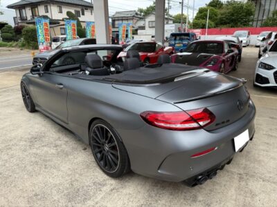 2019 Mercedes AMG C43 4Matic Cabriolet MANUFAKTUR Selenite Gray Magno