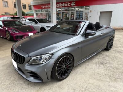 2019 Mercedes AMG C43 4Matic Cabriolet MANUFAKTUR Selenite Gray Magno